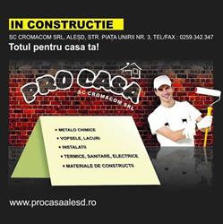 PRO CASA & CONSTRUCT SRL, Aleşd program de funcționare