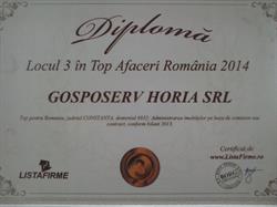 GOSPOSERV HORIA SRL, Horia program de funcționare