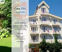 CASA ANA, Eforie program de funcționare