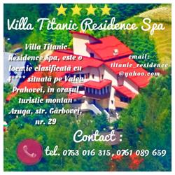 TITANIC RESIDENCE, Azuga program de funcționare
