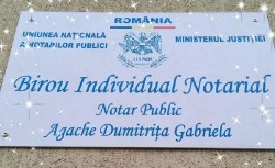 Birou Individual Notarial Agache Dumitrita Gabriela, Vatra Dornei program de funcționare