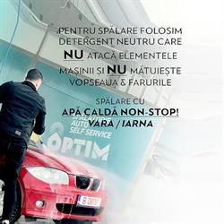 OPTIM spalatorie auto SELF Service, Câmpulung program de funcționare