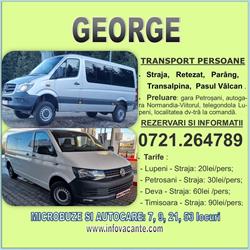 Transport Straja, Petroşani program de funcționare