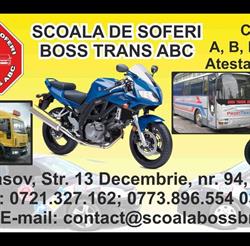 Şcoala Boss Trans ABC, Braşov program de funcționare
