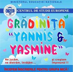 Gradinita Yannis&Yasmine, Bucureşti program de funcționare