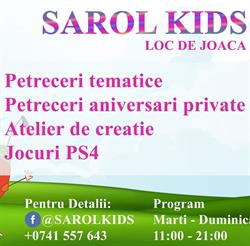 Sarol Kids, Bolintin-Vale program de funcționare