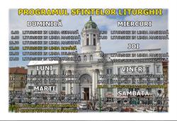 PAROHIA ROMANO-CATOLICĂ ARAD-CENTRU, Arad program de funcționare
