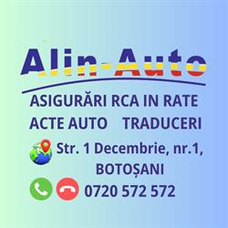 Alin Auto - Acte Auto Asigurari Traduceri, Botoşani program de funcționare