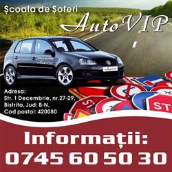 Scoala de Soferi AutoVip Expert Bistrita, program de funcționare
