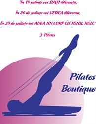 PILATES BOUTIQUE STUDIO, Bucureşti program de funcționare