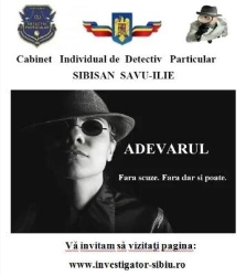 Cabinet Individual Detectiv Particular SIBISAN SAVU-ILIE, Sibiu program de funcționare