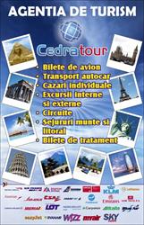 Cedra Tour, Bacău program de funcționare