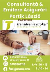 Asigurari Portik partener Transilvania Broker, Cehu Silvaniei program de funcționare