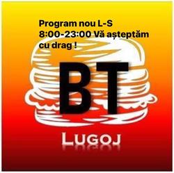 Burger Town, Lugoj program de funcționare