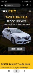 Taxi Alba Iulia City, program de funcționare