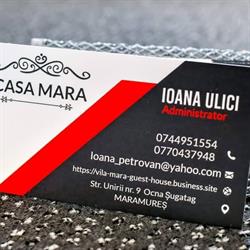 Casa Mara, Ocna Şugatag program de funcționare
