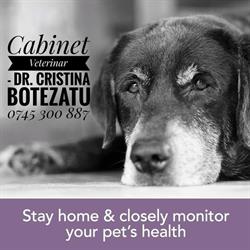 Cabinet veterinar Dr. Cristina Botezatu, Focşani program de funcționare