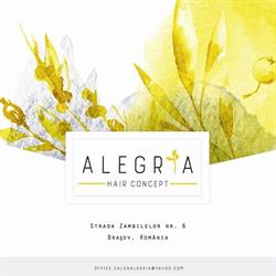 Alegria Hair Concept, Braşov program de funcționare