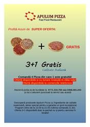 Apulum Pizza, Alba Iulia program de funcționare