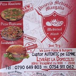 Pizzeria Medieval Mangalia, program de funcționare