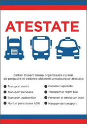 Balkan Expert ATESTATE SOFERI, Iaşi program de funcționare