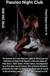 Night Club Passion în Piteşti, Negru Vodă - program de funcționare