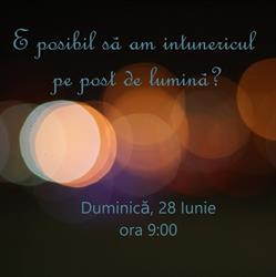 Biserica Baptistă Credinţa Tecuci, program de funcționare