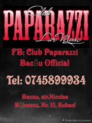 Club Paparazzi Bacau Official, program de funcționare
