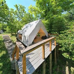 Mesteceni Glamping, Şotrile program de funcționare