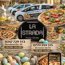 Pizzeria La Strada Arad, program de funcționare