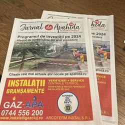 Jurnalul de Apahida, program de funcționare