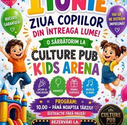 Culture Pub Kids Arena Constanta, program de funcționare