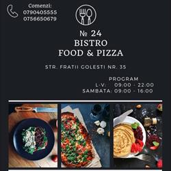 No 24 Bistro, Craiova program de funcționare