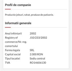 Tehno Cris SRL, Buzău program de funcționare