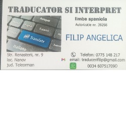 Angelica Filip în Alexandria, Peco - program de funcționare