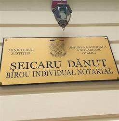 Birou Individual Notarial Danut Seicaru, Buzău program de funcționare