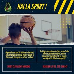 Sport Club Lucky Dragons, Târgu Mureş program de funcționare