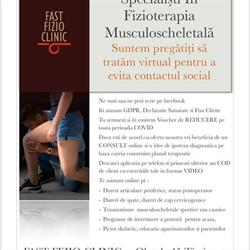 Fast Fizio Clinic, Timişoara program de funcționare