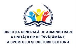 Direcţia Generală de Administrare a Unităţilor de Învăţământ, a Sportului şi Culturii Sector 4, Bucureşti program de funcționare