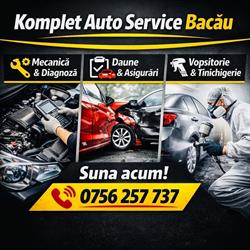 Komplet Auto Service, Bacău program de funcționare