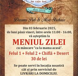 Dreams Pub&More Strehaia, program de funcționare