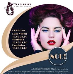 Exclusive Beauty Studio, Roşu program de funcționare