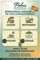 Restaurant ,Pensiune Paleus Resort, program de funcționare