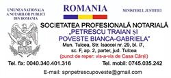 Societate Profesională Notarială Petrescu Traian şi Poveste Bianca-Gabriela, Tulcea program de funcționare