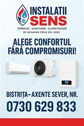 Instalatii Sens, Bistriţa program de funcționare