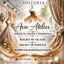 Croitoria AVA Atelier by Alina Vatu în Craiova, Rovine - program de funcționare