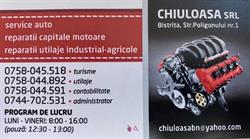 Chiuloasa S.r.l, Bistriţa program de funcționare