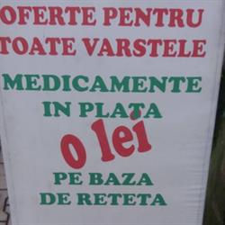 Farmacia Rovis Rovinari, program de funcționare