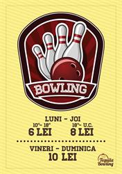Tequila Bowling Brasov, program de funcționare