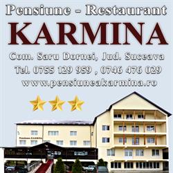 Pensiunea Karmina, Şaru Dornei program de funcționare